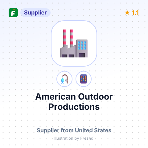 American Outdoor Productions – summary card, no photo uploaded yet