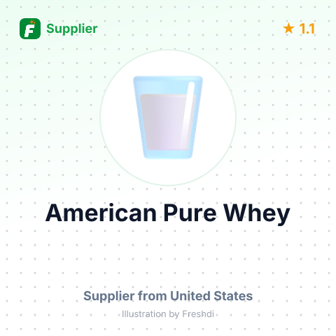 American Pure Whey – summary card, no photo uploaded yet