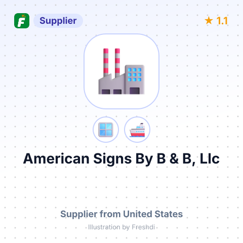 American Signs By B & B, Llc – summary card, no photo uploaded yet