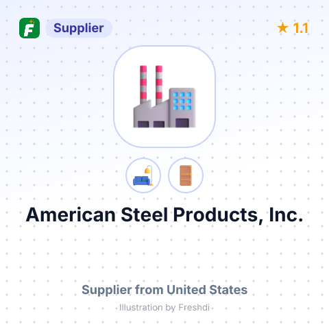 American Steel Products, Inc. – summary card, no photo uploaded yet