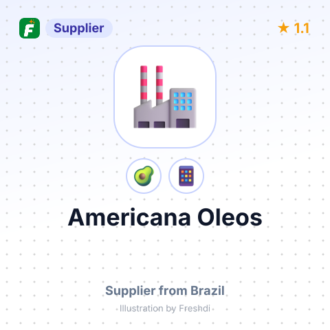 Americana Oleos  – summary card, no photo uploaded yet
