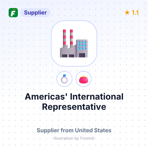 Americas' International Representative – summary card, no photo uploaded yet