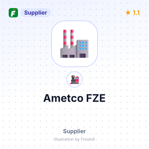 Ametco FZE – summary card, no photo uploaded yet