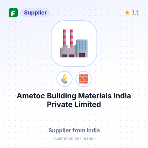 Ametoc Building Materials India Private Limited  – summary card, no photo uploaded yet