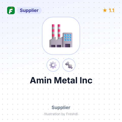 Amin Metal Inc – summary card, no photo uploaded yet
