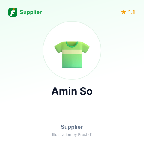 Amin So – summary card, no photo uploaded yet