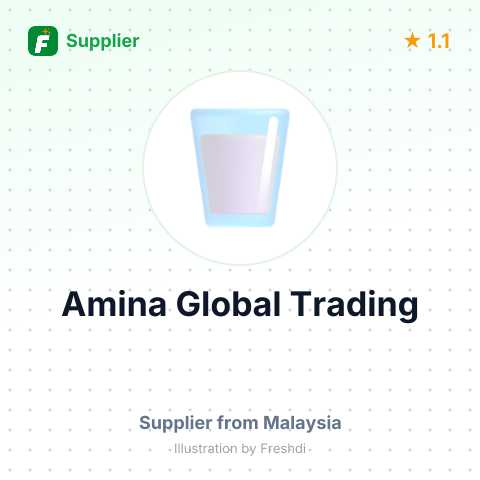 Amina Global Trading – summary card, no photo uploaded yet