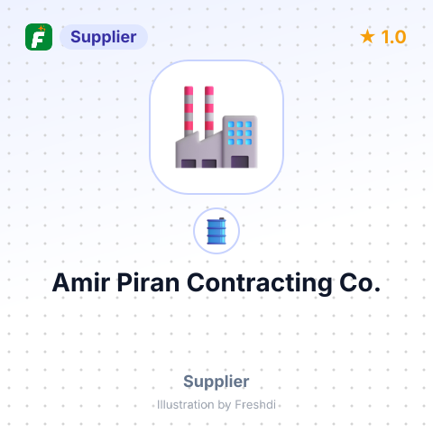 Amir Piran Contracting Co. – summary card, no photo uploaded yet