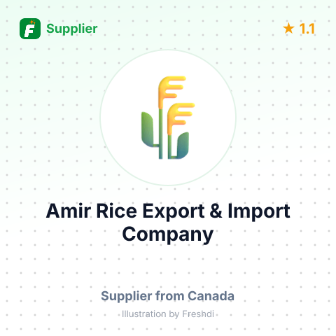 Amir Rice Export & Import Company  – summary card, no photo uploaded yet
