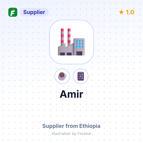 Amir – summary card, no photo uploaded yet