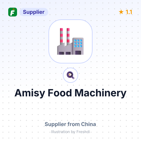 Amisy Food Machinery – summary card, no photo uploaded yet