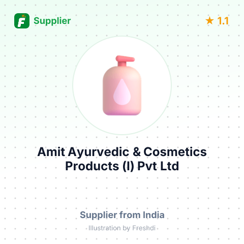 Amit Ayurvedic & Cosmetics Products (I) Pvt Ltd – summary card, no photo uploaded yet