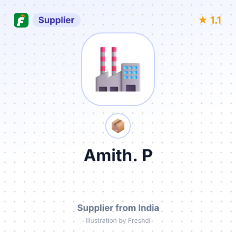 Amith. P – summary card, no photo uploaded yet