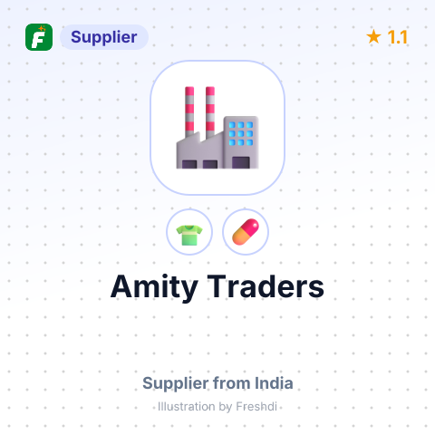 Amity Traders  – summary card, no photo uploaded yet