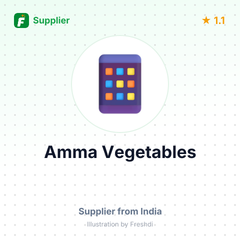 Amma Vegetables  – summary card, no photo uploaded yet