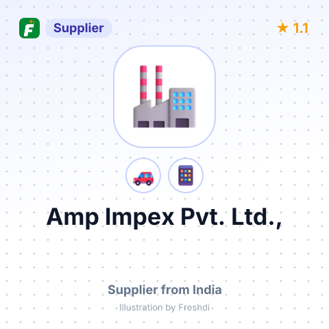 Amp Impex Pvt. Ltd., – summary card, no photo uploaded yet