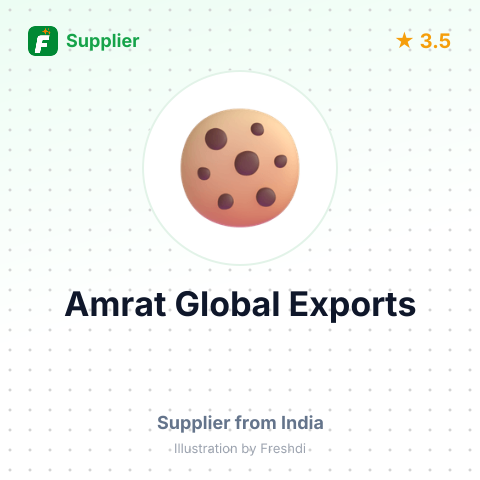 Amrat Global Exports  – summary card, no photo uploaded yet