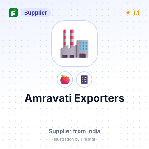 Amravati Exporters  – summary card, no photo uploaded yet