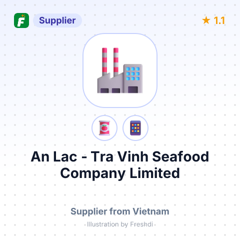 An Lac - Tra Vinh Seafood Company Limited – summary card, no photo uploaded yet