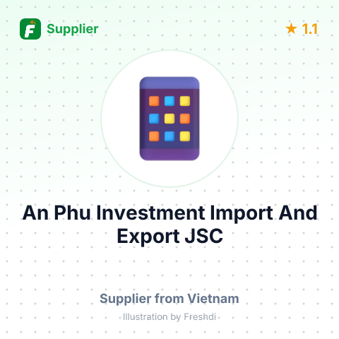 An Phu Investment Import And Export JSC  – summary card, no photo uploaded yet