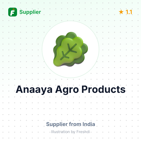 Anaaya Agro Products  – summary card, no photo uploaded yet