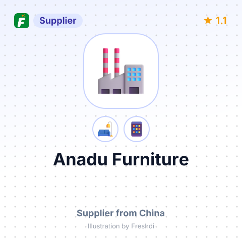 Anadu Furniture – summary card, no photo uploaded yet