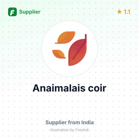 Anaimalais coir – summary card, no photo uploaded yet