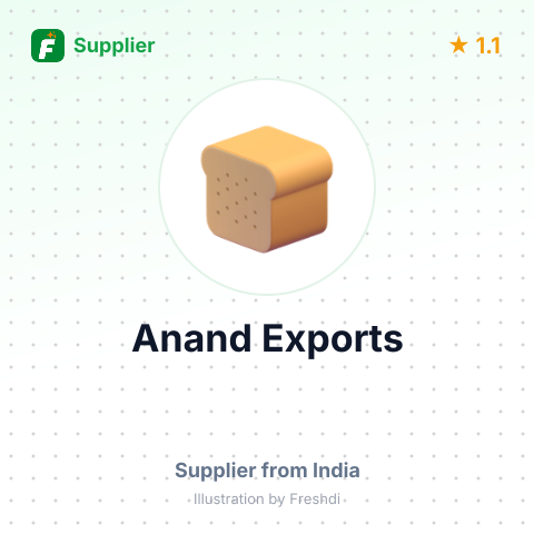 Anand Exports  – summary card, no photo uploaded yet