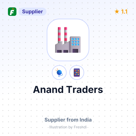 Anand Traders  – summary card, no photo uploaded yet