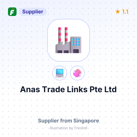 Anas Trade Links Pte Ltd – summary card, no photo uploaded yet