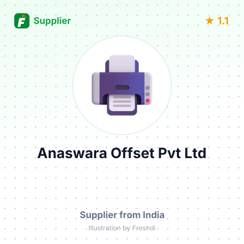 Anaswara Offset Pvt Ltd – summary card, no photo uploaded yet