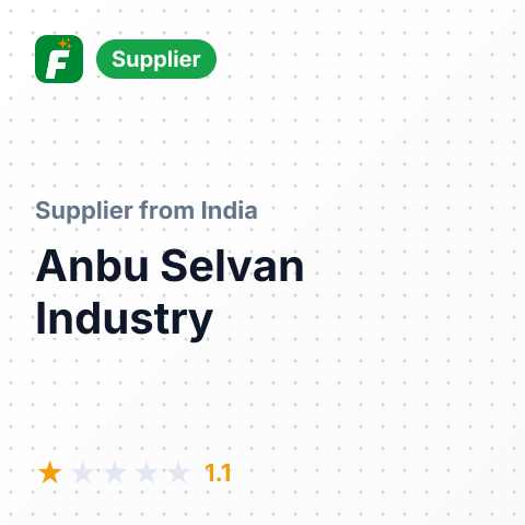 Anbu Selvan Industry  – summary card, no photo uploaded yet