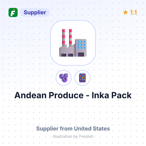 Andean Produce - Inka Pack  – summary card, no photo uploaded yet