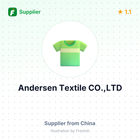 Andersen Textile CO.,LTD – summary card, no photo uploaded yet