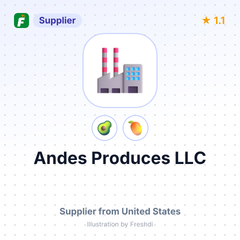 Andes Produces LLC  – summary card, no photo uploaded yet