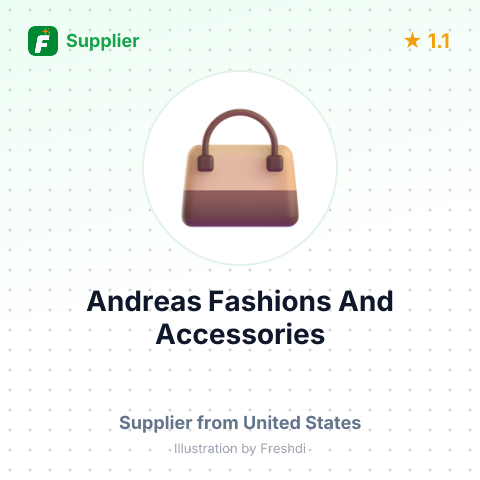 Andreas Fashions And Accessories – summary card, no photo uploaded yet