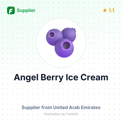 Angel Berry Ice Cream  – summary card, no photo uploaded yet
