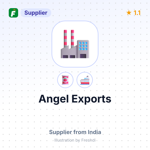 Angel Exports  – summary card, no photo uploaded yet