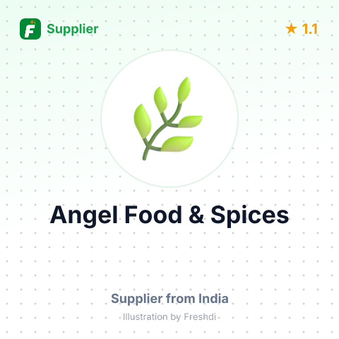 Angel Food & Spices – summary card, no photo uploaded yet