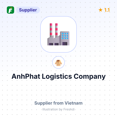 AnhPhat Logistics Company – summary card, no photo uploaded yet