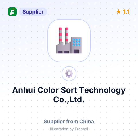 Anhui Color Sort Technology Co.,Ltd. – summary card, no photo uploaded yet