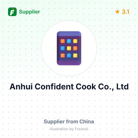 Anhui Confident Cook Co., Ltd – summary card, no photo uploaded yet