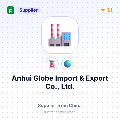 Anhui Globe Import & Export Co., Ltd.  – summary card, no photo uploaded yet