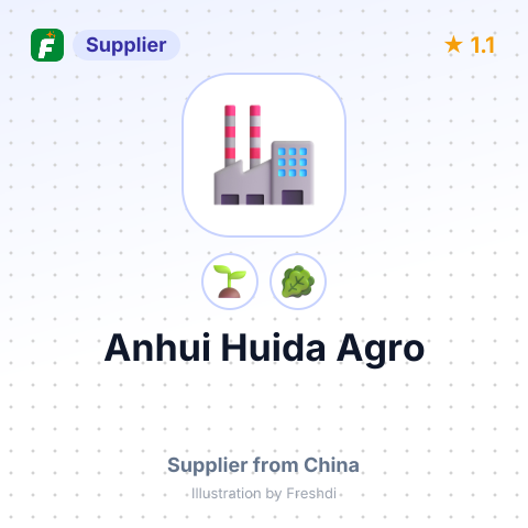 Anhui Huida Agro  – summary card, no photo uploaded yet