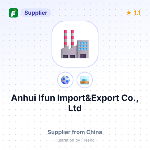 Anhui Ifun Import&Export Co., Ltd – summary card, no photo uploaded yet