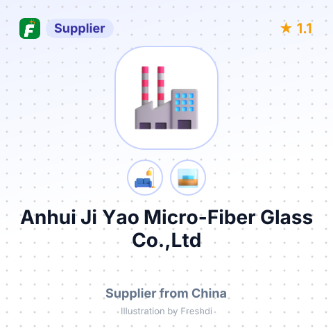 Anhui Ji Yao Micro-Fiber Glass Co.,Ltd – summary card, no photo uploaded yet