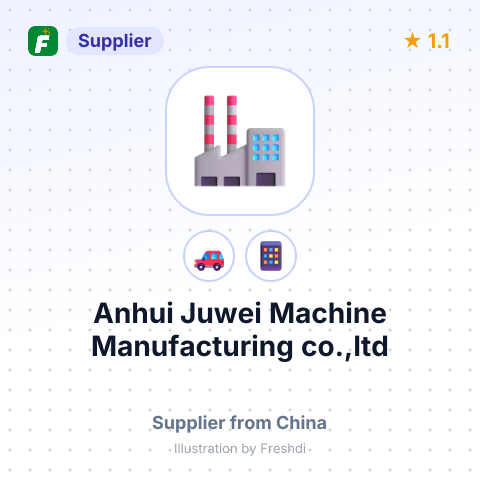 Anhui Juwei Machine Manufacturing co.,ltd – summary card, no photo uploaded yet