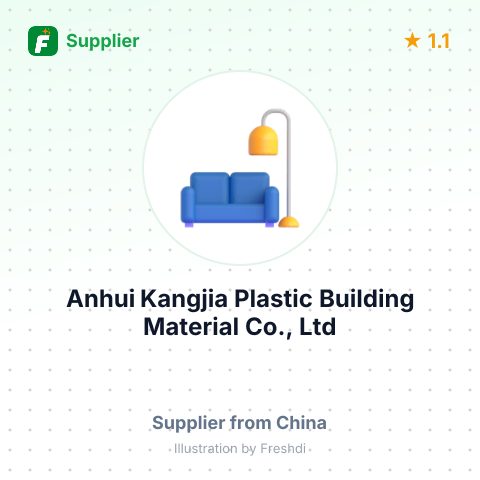 Anhui Kangjia Plastic Building Material Co., Ltd – summary card, no photo uploaded yet