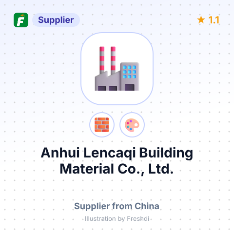 Anhui Lencaqi Building Material Co., Ltd. – summary card, no photo uploaded yet