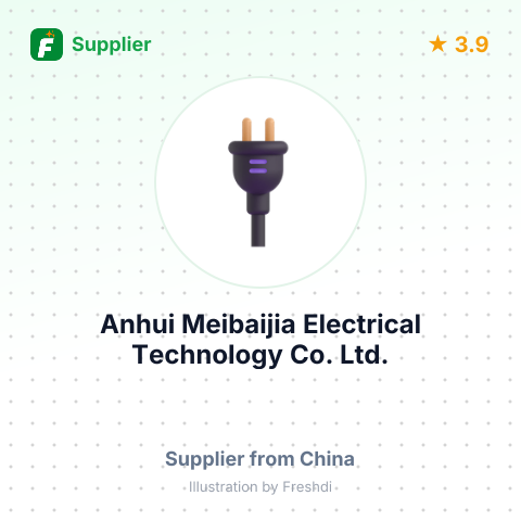 Anhui Meibaijia Electrical Technology Co., Ltd. – summary card, no photo uploaded yet